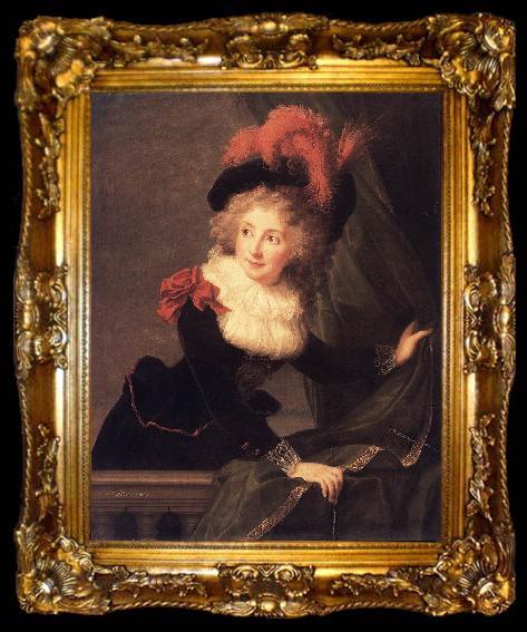 framed  VIGEE-LEBRUN, Elisabeth Madame Perregaux et, ta009-2